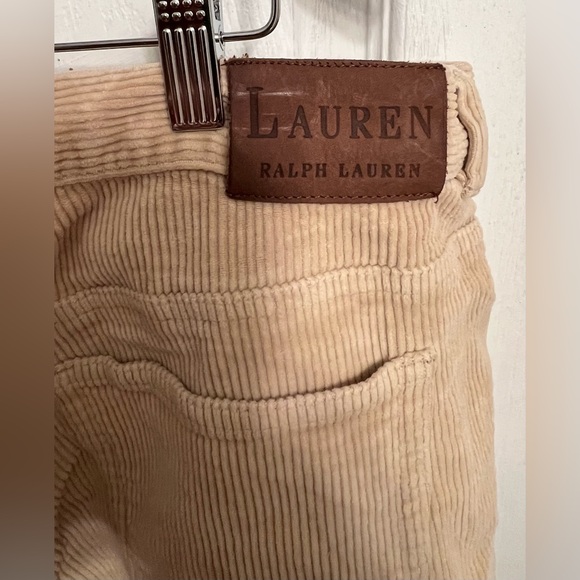 Women’s Size 22W Lauren Ralph Lauren Corduroy Tan Jeans - Picture 5 of 5